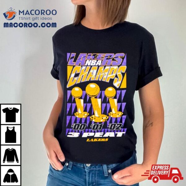 Los Angeles Lakers 3 Peat Champs Shirt