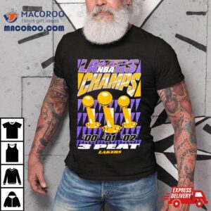 Los Angeles Lakers 3 Peat Champs Shirt