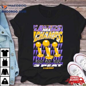 Los Angeles Lakers Peat Champs Tshirt