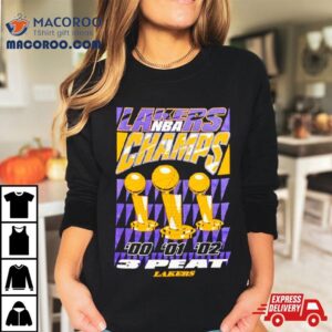 Los Angeles Lakers Peat Champs Tshirt