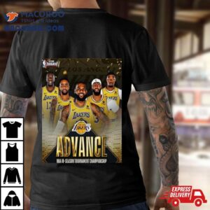 Los Angeles Lakers Advanced Nba In Season Tournament Championship Tshirt