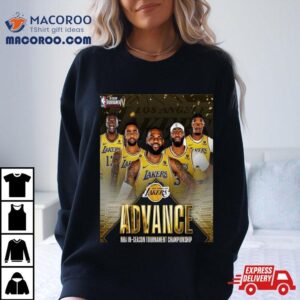 Los Angeles Lakers Advanced Nba In Season Tournament Championship Tshirt