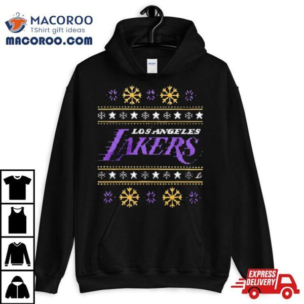 Los Angeles Lakers Holiday Ugly Christmas Shirt