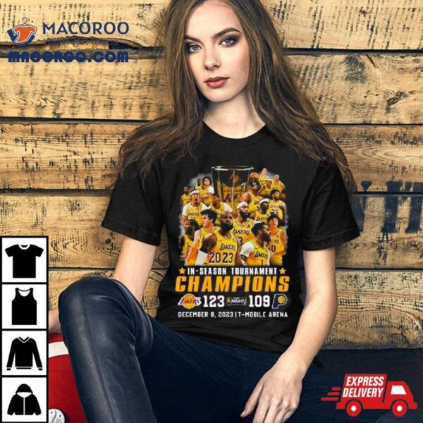 Los Angeles Lakers In Season Tournament Champions 2023 Shirt