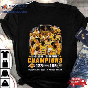 Los Angeles Lakers In Season Tournament Champions Tshirt