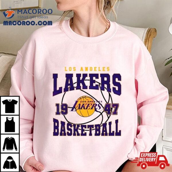 Los Angeles Lakers Nba 1947 Basketball Vintage Shirt