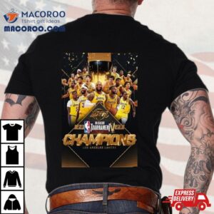 Los Angeles Lakers Nba In Season Tournament Champions Tshirt