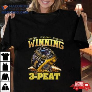 Los Angeles Lakers Winning Peat Tshirt