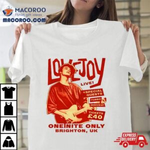 Lovejoy Concert Tickets Tshirt