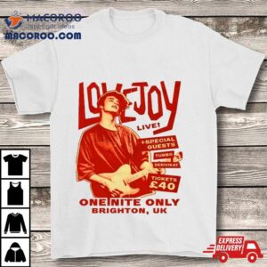 Lovejoy Concert Tickets Tshirt