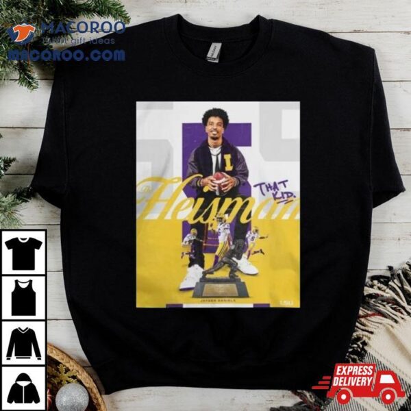 Lsu Football Heisman Trophy Winner 2023 Shirt