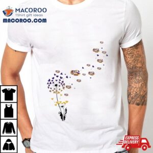 Lsu Tigers Dandelion Flower Tshirt