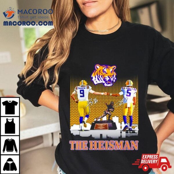 Lsu Tigers The Heisman Signatures Shirt