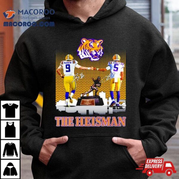 Lsu Tigers The Heisman Signatures Shirt