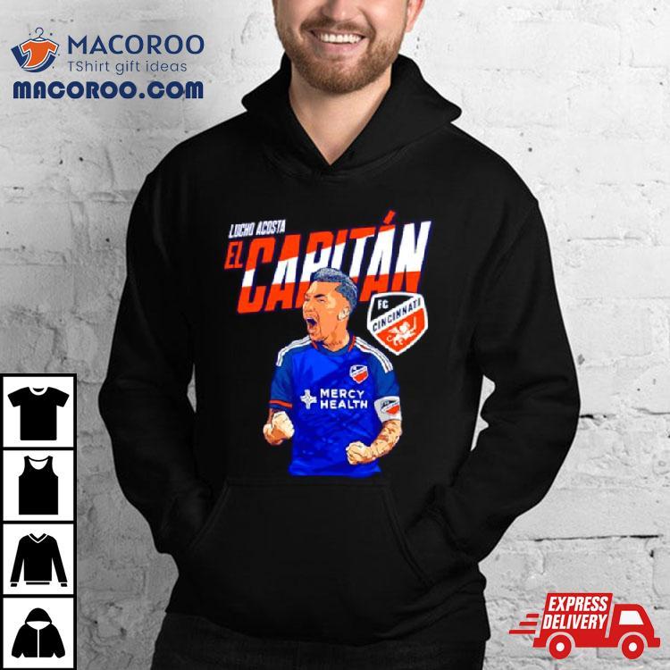 Lucho Acosta El Capitan Fc Cincinnati Shirt Lucho Acosta El Capitan Fc Cincinnati Shirt
