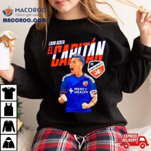 Lucho Acosta El Capitan Fc Cincinnati Shirt 4 Lucho Acosta El Capitan Fc Cincinnati Tshirt