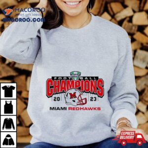 Mac Football Champions Miami Redhawks Tshirt