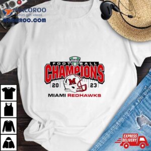 Mac Football Champions Miami Redhawks Tshirt