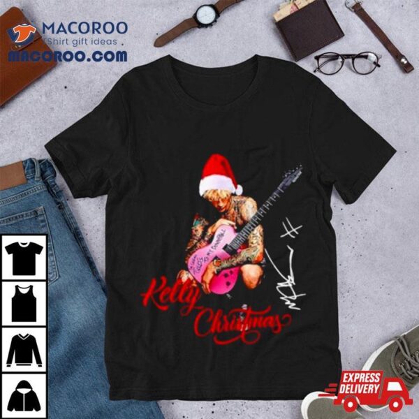 Machine Gun Kelly Christmas 2023 Fan Gifts T Shirt