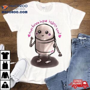 Machines Have Hearts Too Nier Automata Tshirt