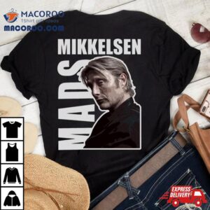 Mads Mikkelsen Vector Art Shirt