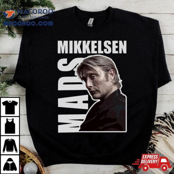 Mads Mikkelsen Vector Art Shirt