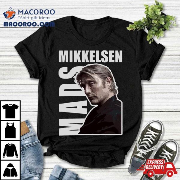 Mads Mikkelsen Vector Art Shirt