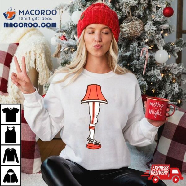 Major Award Football Leg Lamp Shirt