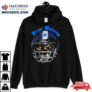 Malone Skeleton Dallas Cowboys Helme Tshirt