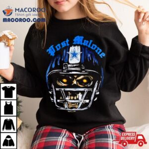 Malone Skeleton Dallas Cowboys Helme Tshirt