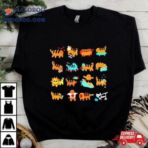 Mangotown Cheese Puff Tiger Funny Sweat Tshirt