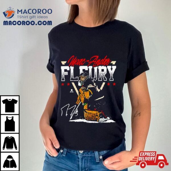 Marc Andre Fleury Minnesota Wild Signature Vintage Shirt