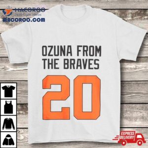 Marcell Ozuna From Atlanta Braves Tshirt