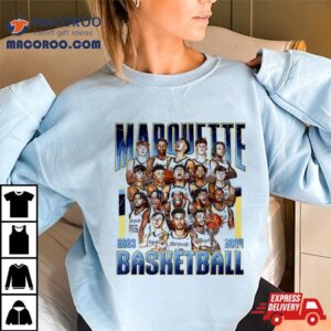 Marquette Golden Eagles Basketball 2023 2024 Shirt