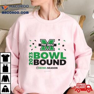 Marshall Thundering Herd Football Bowl Bound Bowl Season Tshirt