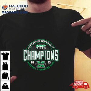 Marshall Thundering Herd Sun Belt Conference Champions Tshirt