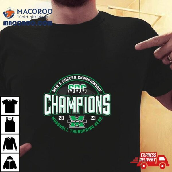 Marshall Thundering Herd Sun Belt Conference Champions 2023 Shirt