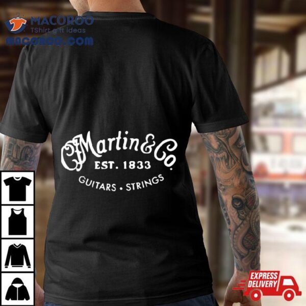 Martin Guitars Logo Merchandise Shirt