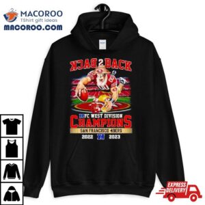 Mascot Back Back Nfc West Division Champions San Francisco Ers Tshirt