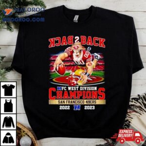 Mascot Back Back Nfc West Division Champions San Francisco Ers Tshirt