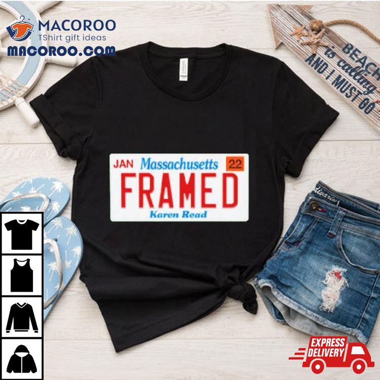Massachusetts Franmed Karen Road Shirt Massachusetts Franmed Karen Road Shirt
