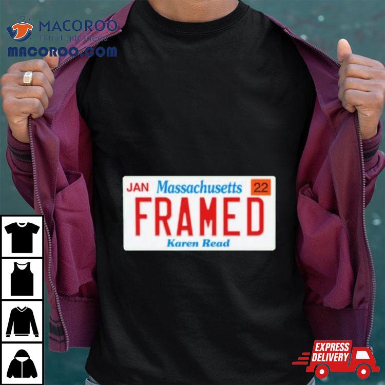 Massachusetts Franmed Karen Road Shirt Massachusetts Franmed Karen Road Shirt