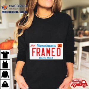 Massachusetts Franmed Karen Road Shirt 3 Massachusetts Franmed Karen Road Tshirt