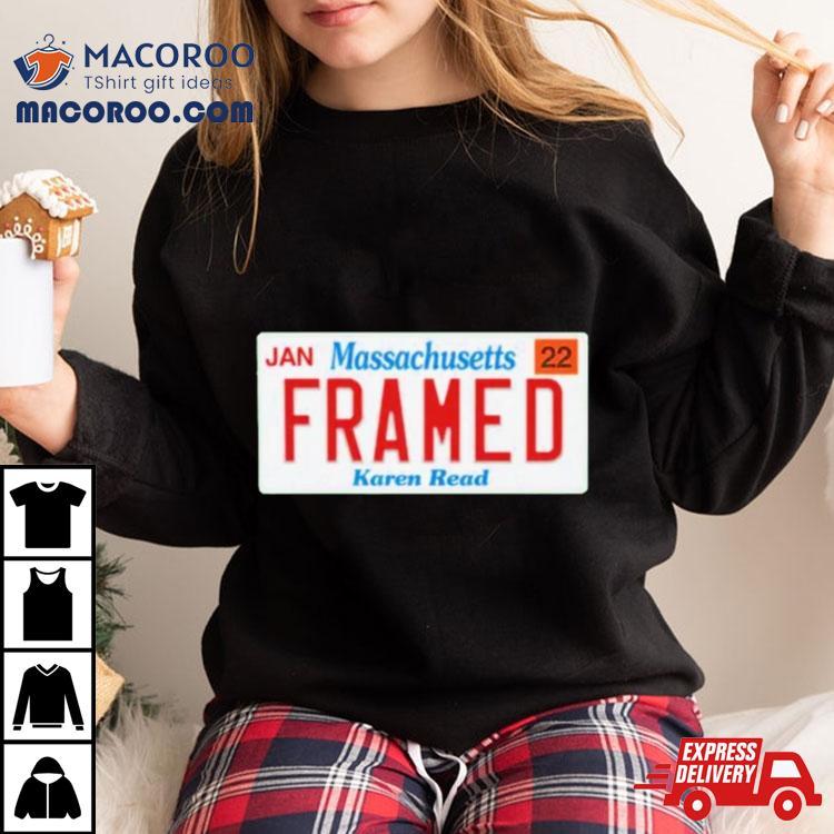 Massachusetts Franmed Karen Road Shirt Massachusetts Franmed Karen Road Shirt