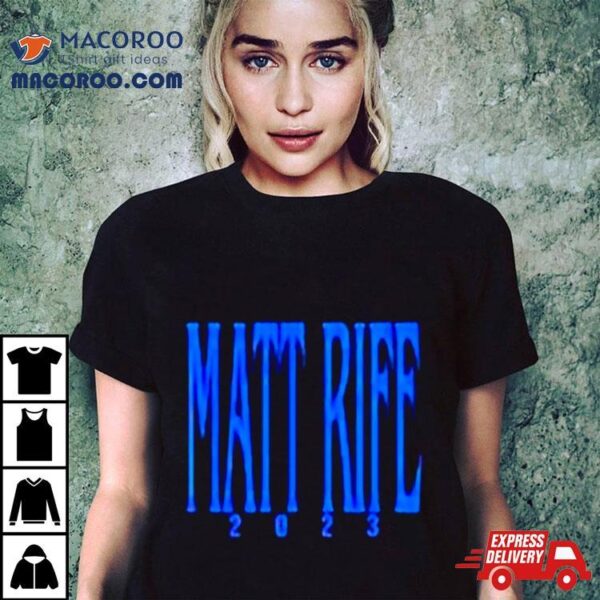 Matt Rife 2023 Accolades Shirt