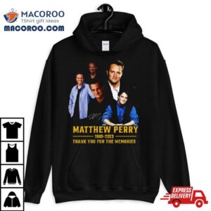 Matthew Perry Thank You For The Memories Tshirt