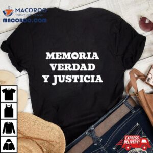 Memoria Verdad Y Justicia Tshirt