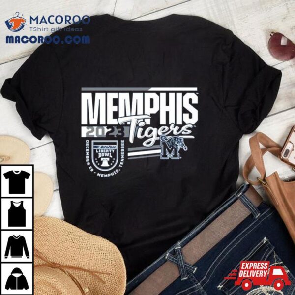 Memphis Tigers 2023 December 29 Autozone Liberty Bowl Shirt