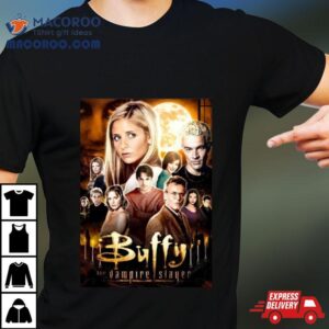 Mens My Favorite Buffy The Vampire Slayer Funny Fans Tshirt