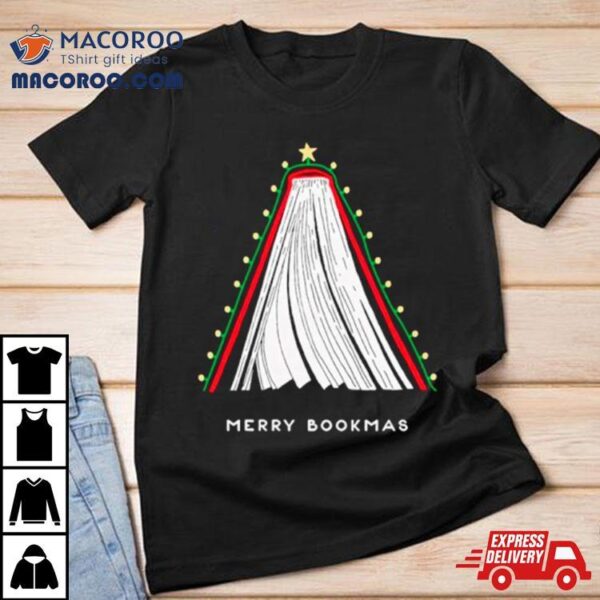 Merry Bookmas Christmas Tree Shirt